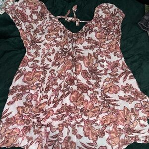 Floral Pink Women's Top